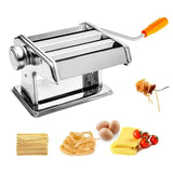 Pasta Press Machine Noodle Maker Split Two-Knife Household Manual Pasta Machine Pressure DIY Noodles Makers