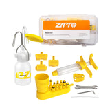 Metal Bicycle Hydraulic Disc Brake Oil Bleed Kit MTB Bike Brake Oil Change Tool Bicycle Repair Maintenance Replacement Parts