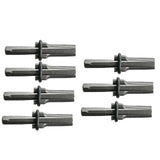 7 Set 5/8Inch Plug Wedges Feather Shims Concrete Rock Stone Splitter Hand Tools 16mm