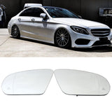 Car Rearview Wing Mirror Glass for BENZ W222/W205 2014-2016 A Pair