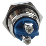 16mm Flush Mounted Momentary SPST Stainless Round Push Button Switch