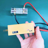 Mini 8 Mos Handheld 18650 lithium Battery Spot Welder Automatic Trigger Double Pulse Spot Welding Machine Needle Detachable