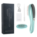 RF Hair Growth Comb Red Light EMS Vibration Growth Anti Hair Loss Hair Scalp Care Micro Current Head Massage Brushes Guide Comb
