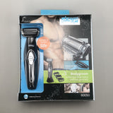Body&back shaving machine male electric shaver hair bodygroom facial foil electric razor beard trimmer head trimer shave for men