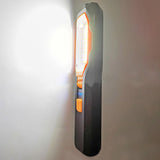 USB Rechargeable LED Flashlight Work Light Lamp LEDs Torch Support Stand Swivel Hook for Camping Workshop Car Repair