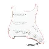 Set of Prewired Alnico V Pickguard for Fender Stratocaster Guitar with 11 Screws Musical Instruments Accessory