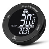 Wireless Bike Computer Waterproof Bicycle Odometer Multi Functional LCD Screen Cycling Speedometer Mountain Bike Speedo Meter