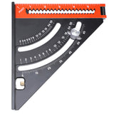 Goniometer Measuring Tool Positioning Angle Ruler Aluminum Alloy Layout Gauge With Base Magnet Fixed Adjustable Triangle Plate