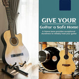Acoustic Guitar Stand,Universal Metal Electric Guitar Stand, Folding A-Frame Bass Guitar Stand for Acoustic,Ukulele