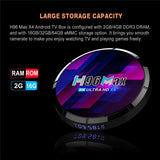 H96 MAX X4 TV Box Android 10 Amlogic S905X4 2G 16G 4K 1080P 3D Video Media Player 2.4G&5G Wifi Set Top Box EU Plug