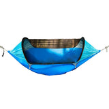 Large Camping Hammock with Bug Net 2 Person Pop-up Parachute Lightweight Backpacking Backyard Hiking