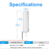 4G LTE Antenna 3G 4G External Antennna Outdoor Antenna With 5m Dual SlIder CRC9/TS9/SMA Connector For 3G 4G Router Modem
