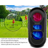 Borhold Golf Rangefinder 6X Rangefinder With Slope Adjustment Fast Focus System Continuous Scanning