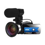 4K Video Camera for YouTube Night Vision WiFi Touch Screen HD Video Digital Camera Camcorder