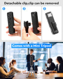 Boblov D1 1080P HD Infrared Night Vision Mini Camera LED Screen Small Camcorder WIFI Bodycam APP Control Police Cam Bike Camera