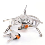 Outdoor Widesea Gas Stove Camping Gas burner Folding Electronic Stove hiking Portable Foldable Split Stoves 3000W