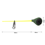 2pcs Mini Ice Fishing Rod Winter Outdoor Fishing Rod Tip Fishing Accessories