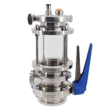 Oxygen Free Tri Clamp Dry Hopper Pro 3"TC Homebrew Fermenter Parts Fermenting under Pressure