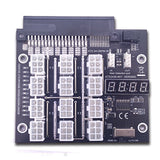 Breakout Board For HP 750W/2200W GPU PSU Power Module Server Graphics Card Conversion 6Pin To 8Pin Cable For BTC Mining
