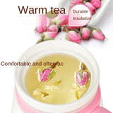 Production Of Ceramic Health Mini Travel Electric Stew Pot Water Cup Heater OEM