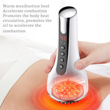 Multifunctional infrared heating micro electric five elements health care meridian brush massage body slimming brush scraping in
