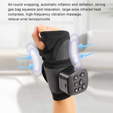 Rechargeable Intelligent Bracer Wrist Heating Wrap Compression Therapy Massager 5 Gears of adjustable vibration mode