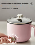 220V Electric Cooking Pot 1.2L Multi Cooker Non-stick Electric Rice Cooker Mini Hot Pot Plastic/Stainless Steel Steamer