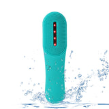 Skin Care Device Face Care Tool Face Massager Waterproof Silicone Electric Sonic Cleanser Facial Cleansing Brush Skin Whitening