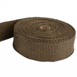 1PC Exhaust Heat Wrap 10m Heat Insulated Downpipe Tape Resistant with Stainless Steel Ties for Water Heater