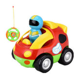 Funny Electronic Music Toy Radio Control Car Component MINI Cartoon RC Race Baby Car Radio Control Music Toy Gift For Children