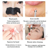 Ultrasonic Face Deep Cleaning Whitening Skin Scrubber High Frequency Facial Peeling Remove Dirt Blackhead Spots Salon Device New