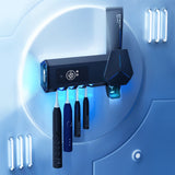 Smart toothbrush UV sterilizer Automatic Stand Toothpaste Squeezer Dispenser Home Bathroom Accessory Set