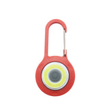Portable LED Flashlight Carabiner Lamp Keychain Light Torch Lamps 3 Modes Emergency Camping Tent Lamp Pocket Backpack Light