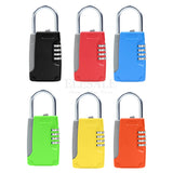 Top High Quality Hidden Key Safe Box 4-Digital Password Combination Lock With Hook Mini Metal Secret Box For Home Villa Caravan