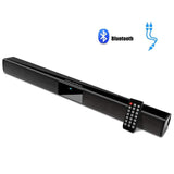 Wired and Wireless TV Soundbar 20W, Bluetooth Sound Bar TV Speaker, Subwoofer for TV, PC, Smartphone, Tablet, Remote Control
