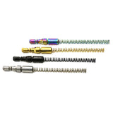 Bicycle Titanium Alloy Rear Speed Adjuster+Spring for Folding Brompton Bike 3 Speed Rear Speed Adjustment Accessories
