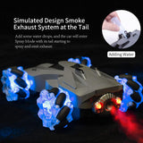 RC LED Remote Control Car Rechargeable Car Remote Control Roll Car Kids Robot RC Cars Toys