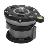 Tripod Leveling Base Anodized Aluminum Alloy Tripod Leveling Base for Nikon