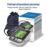 Sphygmomanometer Blood Pressure Automatic LCD Screen Arm Automatic  Wrist Medical Equipment Portable Heart Rate Pulse