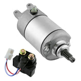 Starter Automotive Componentse Assembly Car Replacement 12 Volt Parts with Relay Solenoid Fit for Honda Fourtrax 300