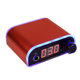 Colorful LED Light Tattoo Power Supply Anti-fatigue Model 0-18V Supplier for Tattoo Pen Machine LCD Screen Fashion Dropshipping