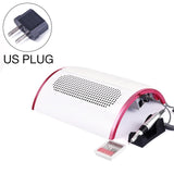 2-IN-1 48W Nail Drill Machine Nail Dust Collector Manicure with 3 Powerful Fans Vacuum Cleaner Manicure Pedicure Tools