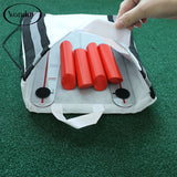 1 Pcs Golf Alignment Trainer Aid Swing Training Speed Trap Practice Base Tool Eye Line Putting Mirror Golf Accessories with Bag