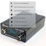 STM32V2.1s -OLED T12-955 1.3inch digital display Soldering Station V2.1S controller with 5pin P9 handle Soldering Iron Tips
