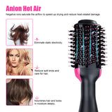 1000W One Step Hair Dryer Brush Household Hot Air Brush & Volumizer Hair Curler Straightener Salon Hair Styling Tools