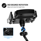 15W Motorcycle Holder Smartphone Stand Support 2 IN 1 USB Wireless QC3.0 Fast Charging Waterproof Mobile Phone Mount