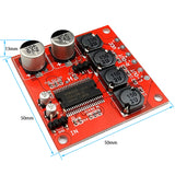 YDA138-E digital amplifier board DC9-13.5V 10W+10W for car amplifier speaker