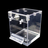 Bird Bathtub Parrot Bath Shower Box Bowl Cage Wash Space Grooming Accessories