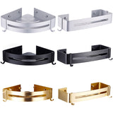 Single Layers Corner Shower Shelf Bathroom Shampoo Shower Shelf Holder Kitchen Storage Rack Punch Free Kitchen Tripod Corner