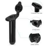 4PCS Kayak Fishing Rod Holders with Cap Cover Boat Fishing Tackle Accessory Tool